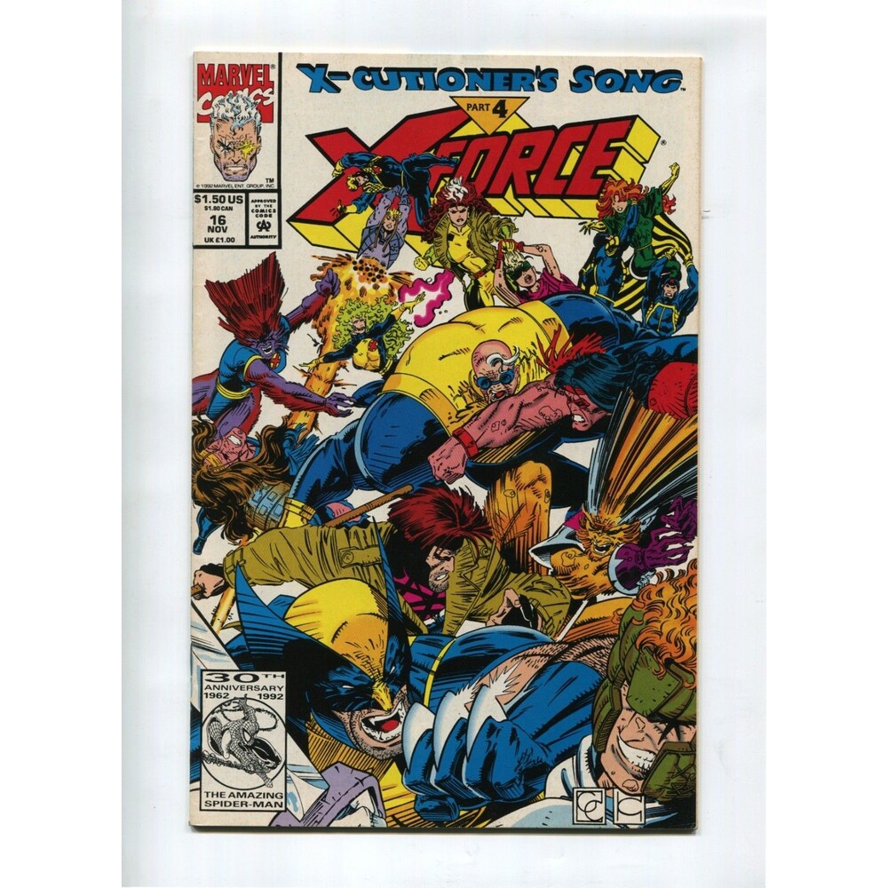 X-Force #16 Marvel Comics 1992 Comic Book